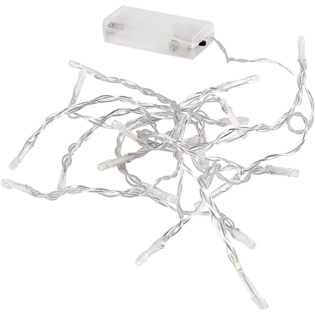 Filo di lucine LED, L: 3,15 M, transparent, 1 pz [HOB-52331]