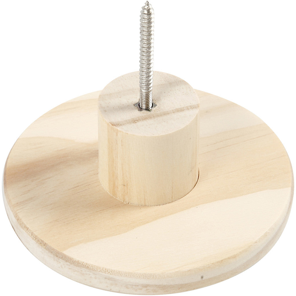 Attaccapanni, rotondo, P: 4,5 cm, diam 11 cm, 1 pz [HOB-54406]