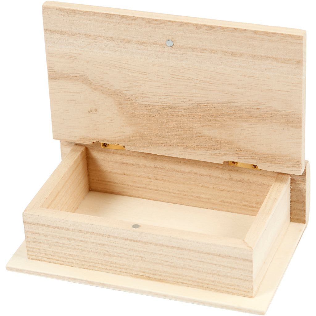 Scatola a libro, misura 14x9x4 cm, 1 pz [HOB-54439]