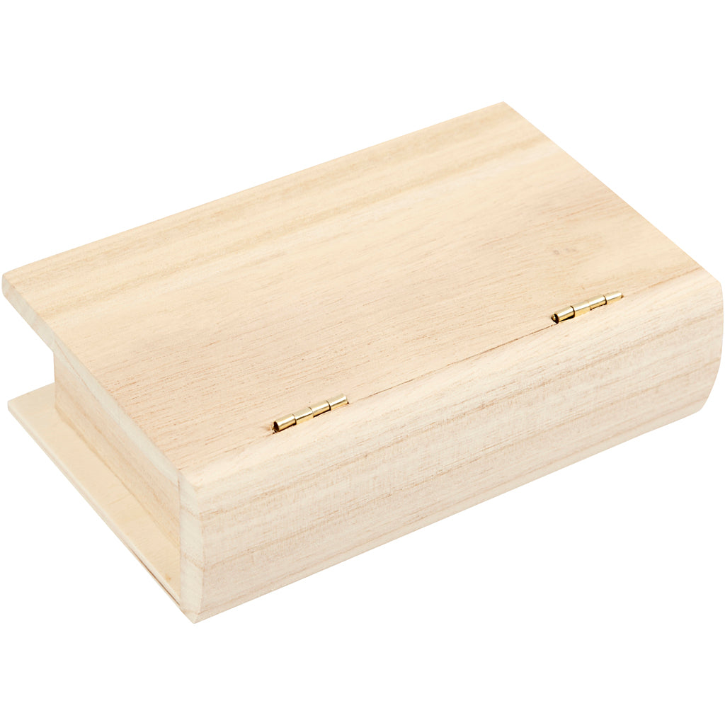 Scatola a libro, misura 14x9x4 cm, 1 pz [HOB-54439]