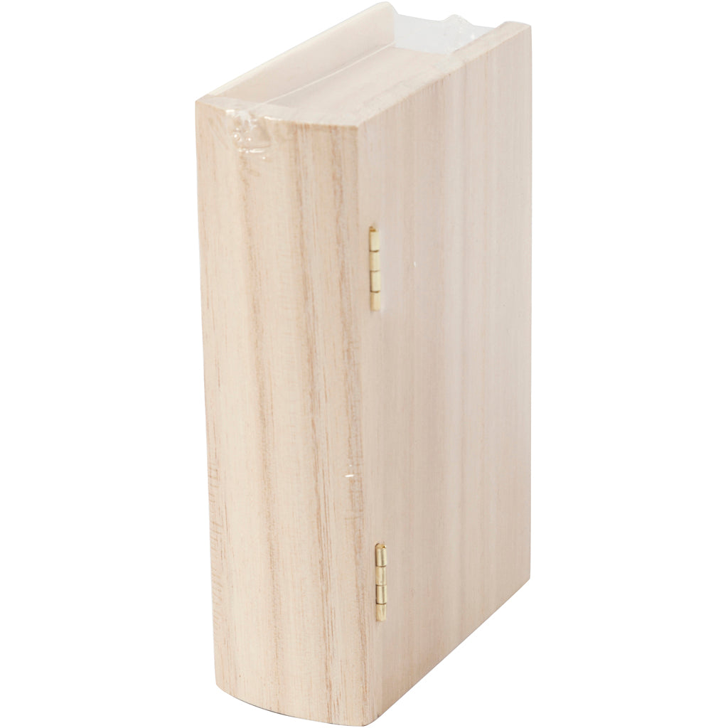 Scatola a libro, misura 14x9x4 cm, 1 pz [HOB-54439]
