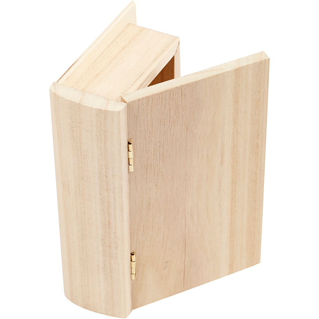 Scatola a libro, misura 14x9x4 cm, 1 pz [HOB-54439]