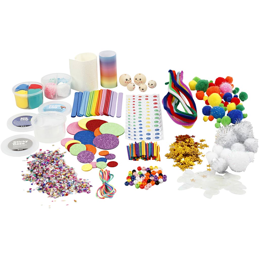 Kit Fai da te misto, Arcobaleno, 1 set [HOB-54461]