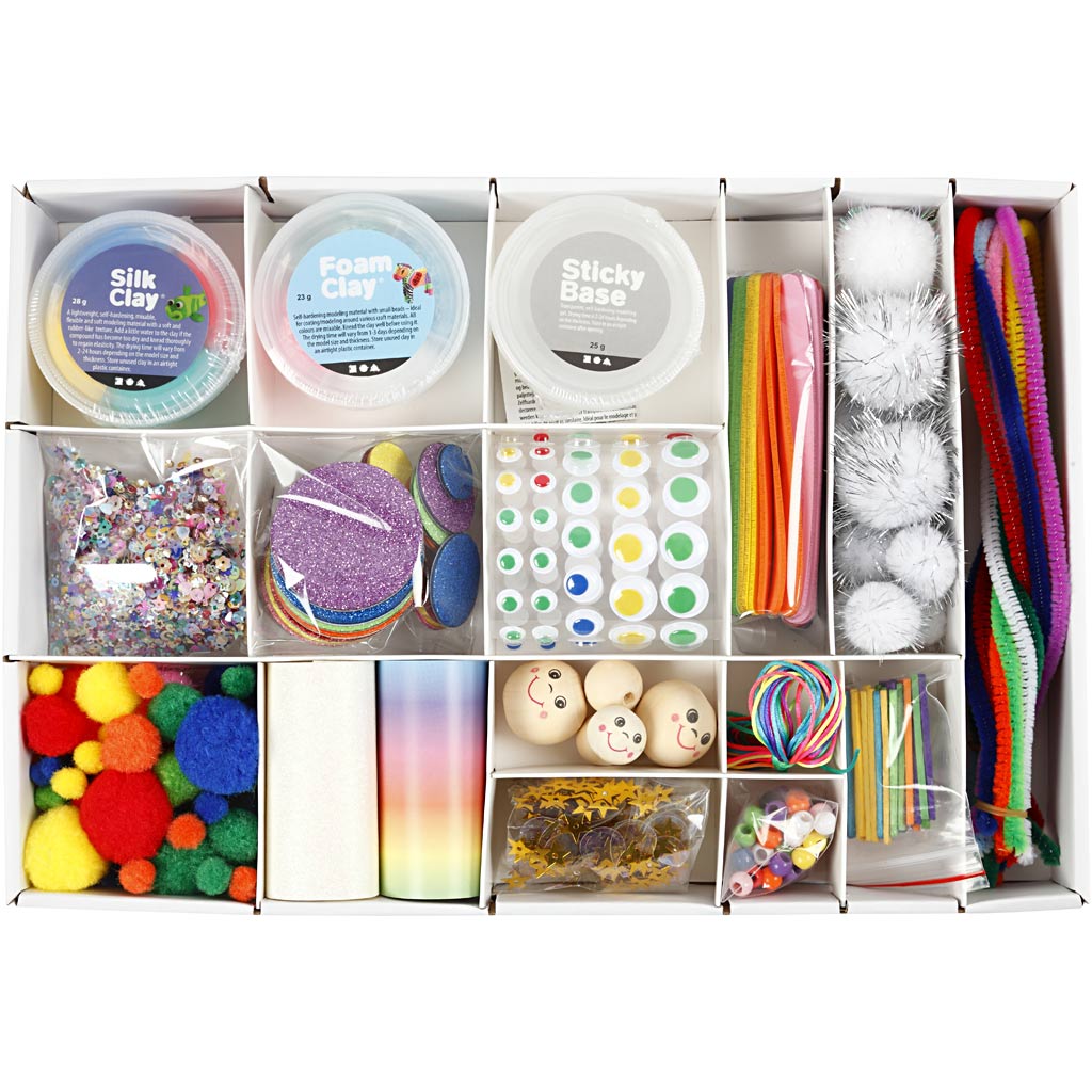 Kit Fai da te misto, Arcobaleno, 1 set [HOB-54461]