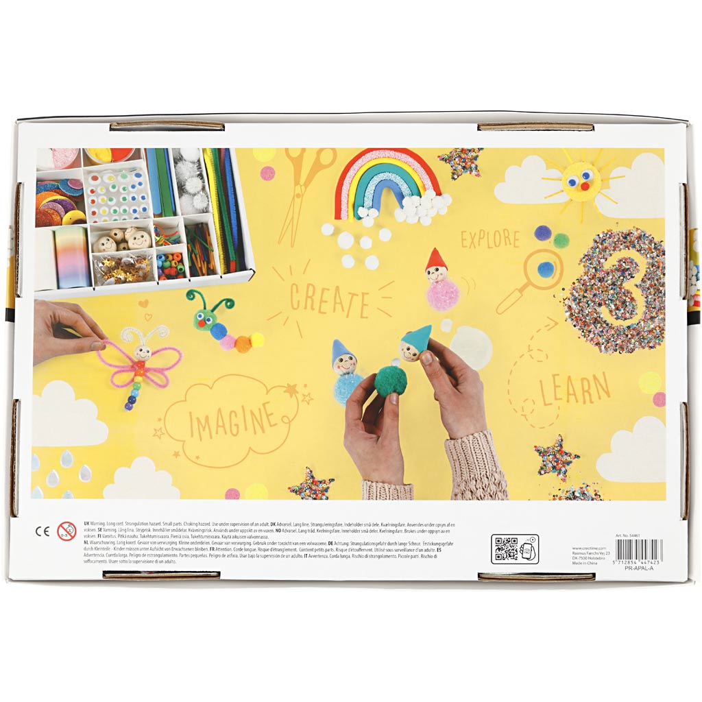 Kit Fai da te misto, Arcobaleno, 1 set [HOB-54461]