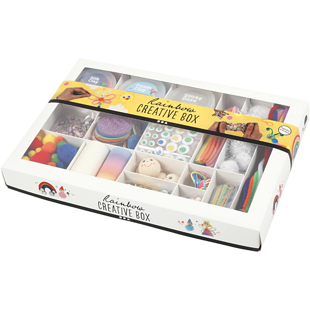 Kit Fai da te misto, Arcobaleno, 1 set [HOB-54461]