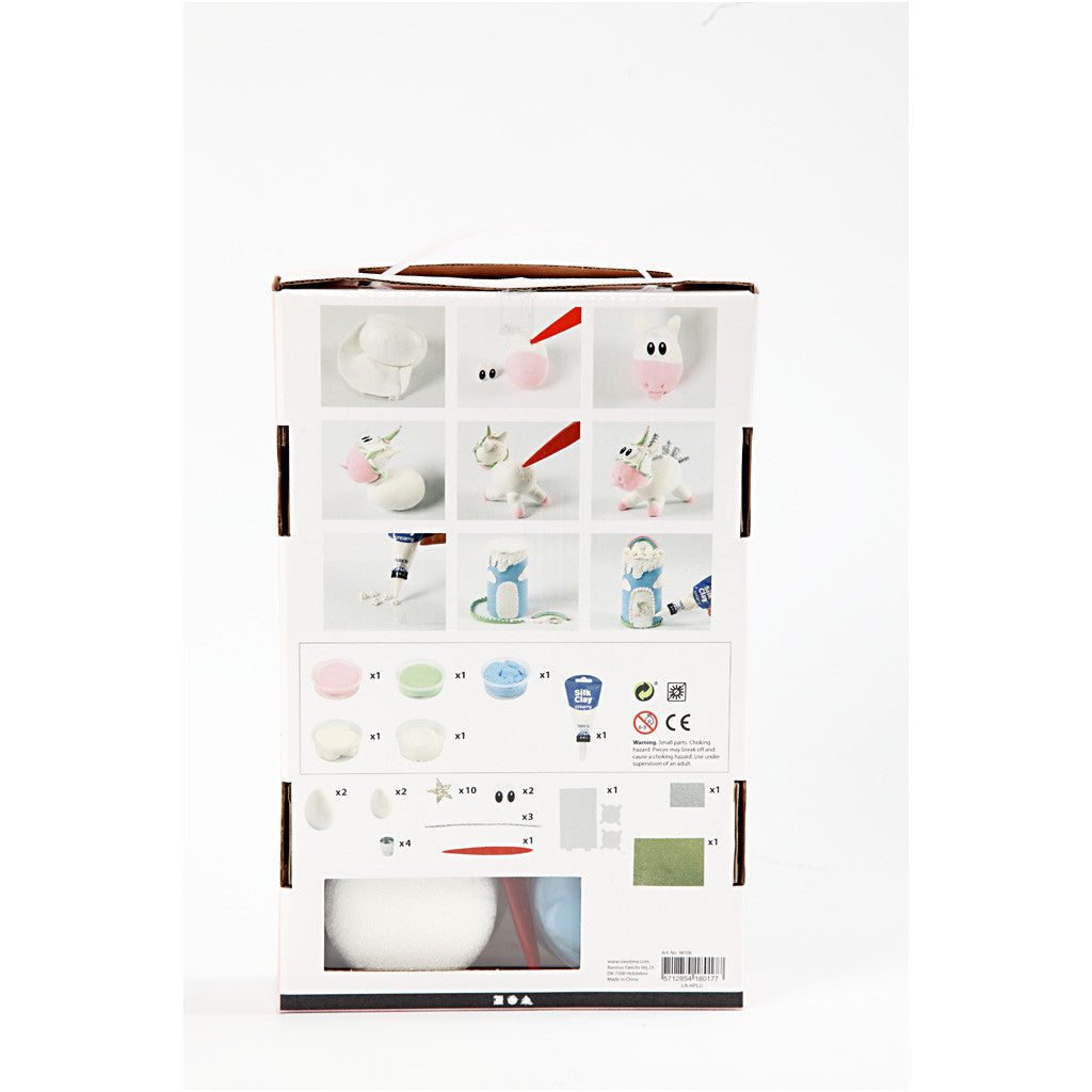 Decorazioni pendenti, stella, misura 7x7 cm, bianco, 6 pz/ 1 conf. [HOB-555150]