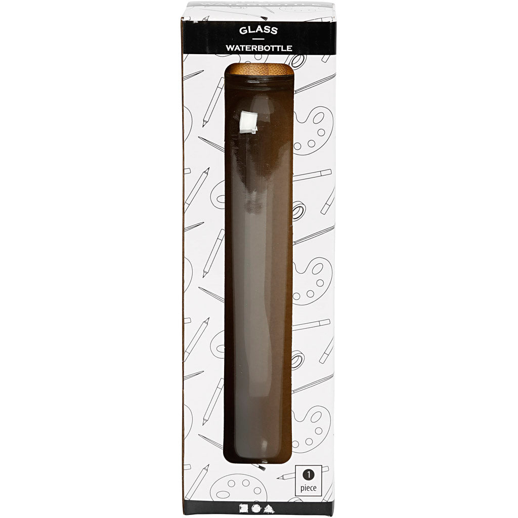Bottiglia per acqua, H: 22 cm, diam 6,7 cm, 500 ml, 1 pz [HOB-558770]