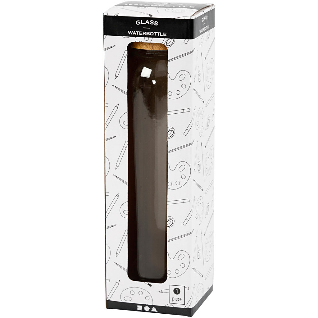 Bottiglia per acqua, H: 22 cm, diam 6,7 cm, 500 ml, 1 pz [HOB-558770]