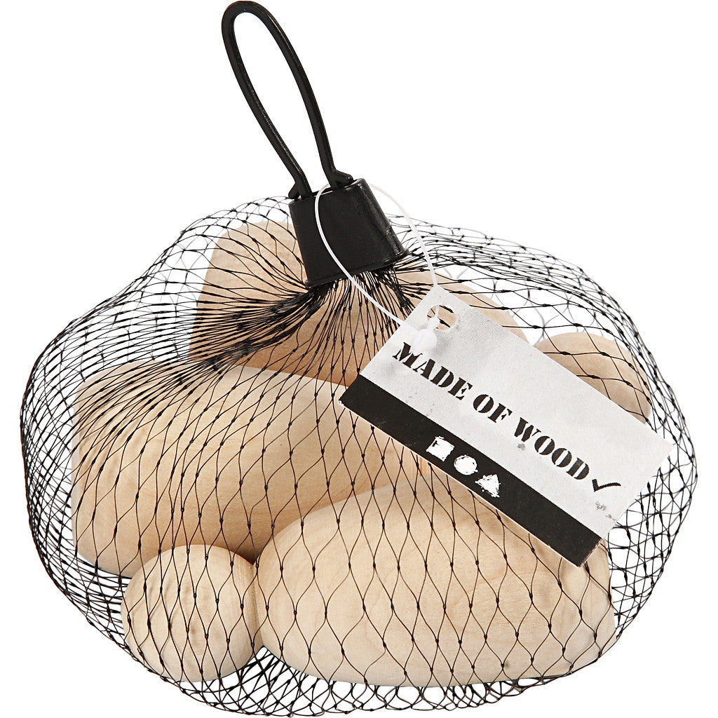 Corpo della figura in legno, H: 8 cm, diam 3,8 cm, 3 pz/ 1 conf. [HOB-55973]