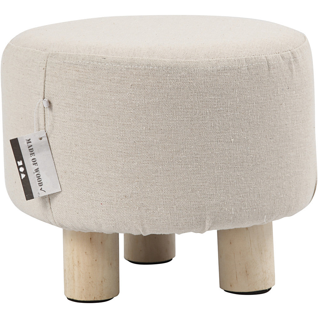 Poggiapiedi, H: 21,5 cm, diam 26 cm, 1 pz [HOB-56119]