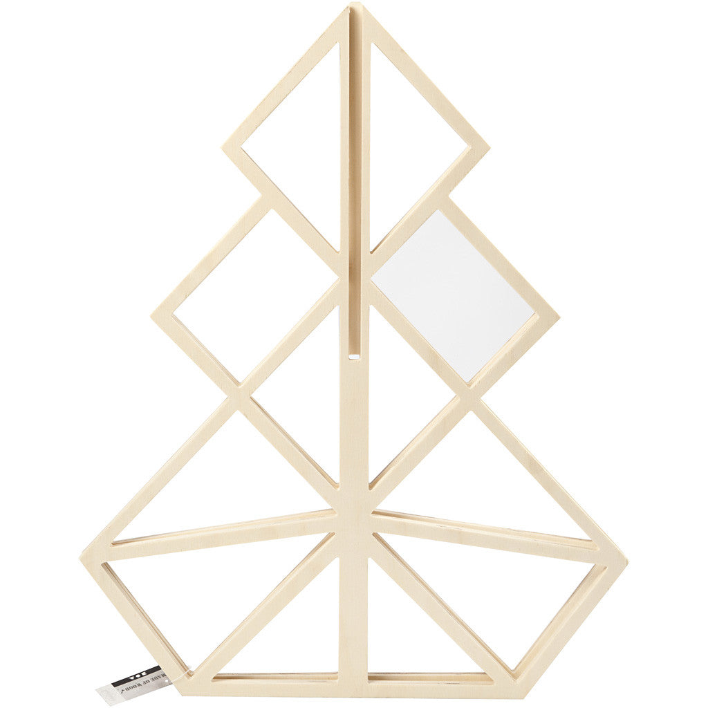 Albero di Natale, H: 60 cm, L: 48 cm, 1 pz [HOB-56175]