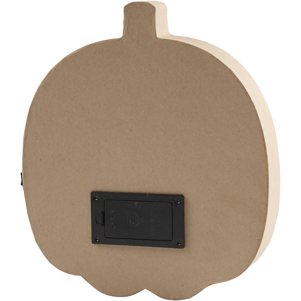 Zucca Luminosa, H: 25 cm, P: 4 cm, L: 22 cm, 1 pz [HOB-56196]