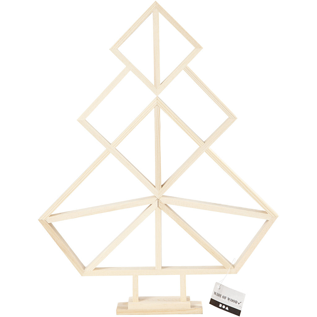 Albero di Natale, H: 40 cm, L: 31 cm, 1 pz [HOB-56198]