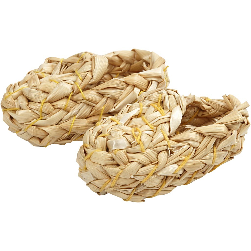 Albero di Natale in legno, H: 3,3+4,3+5,3+6,3 cm, diam 2,3+3+3,2+4 cm, 4 pz/ 1 conf. [HOB-56239]