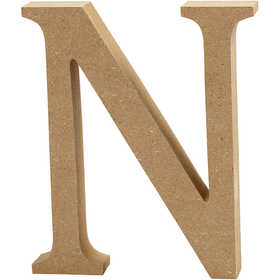 Lettera, N, H: 13 cm, spess. 2 cm, 1 pz [HOB-56323]