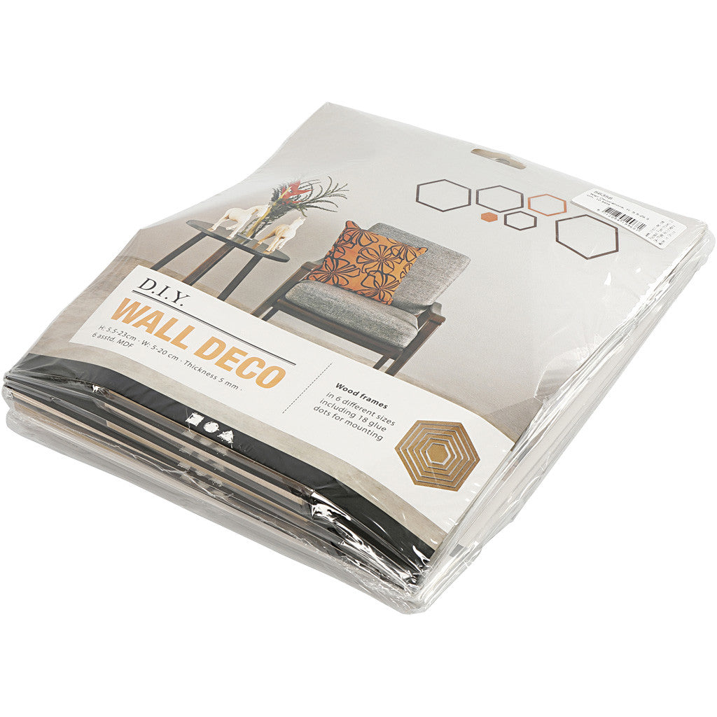 Decorazioni da muro, H: 5,5-29,5 cm, il contenuto può variare , 10 set/ 1 conf. [HOB-56356]