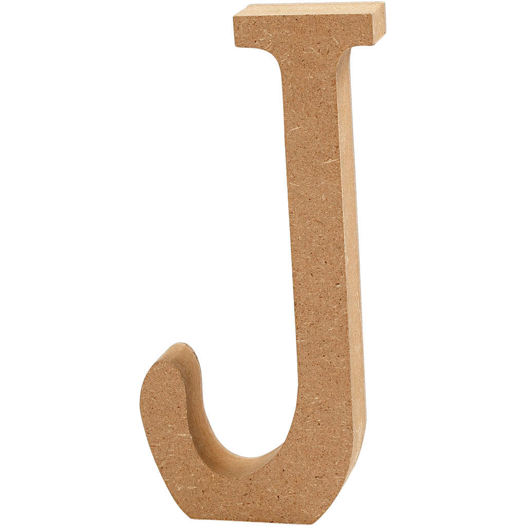 Letter, J, H: 8 cm, thickness 1,5 cm