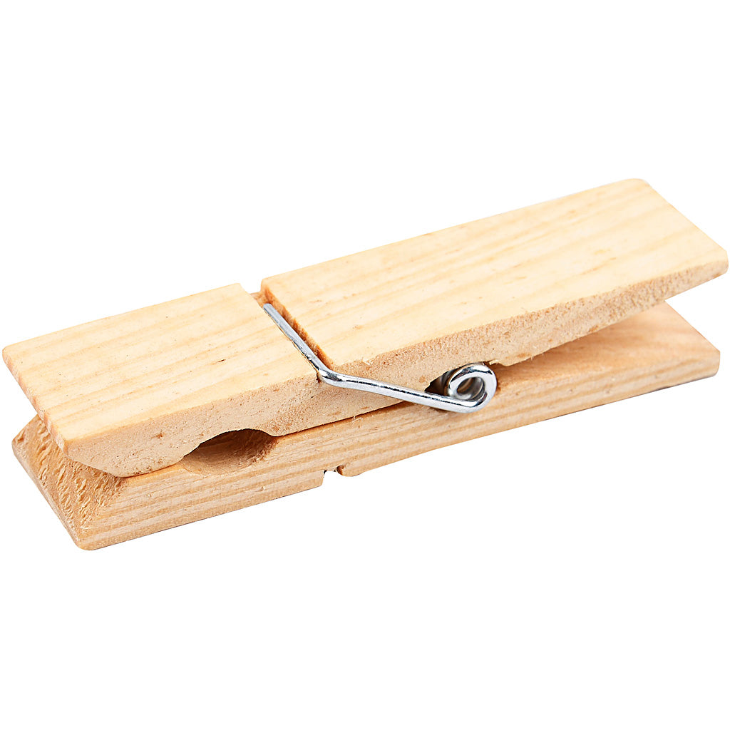 Wooden Peg, L: 7,2 cm, W: 2 cm, 4 pc
