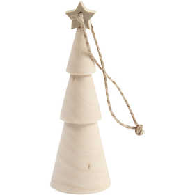 Albero di Natale, H: 9 cm, 1 pz [HOB-565115]