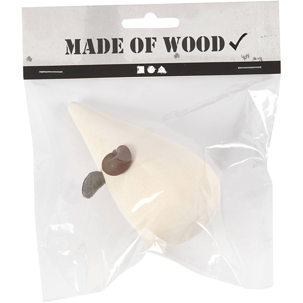Topo, L: 10 cm, diam 5,5 cm, 1 pz [HOB-56560]