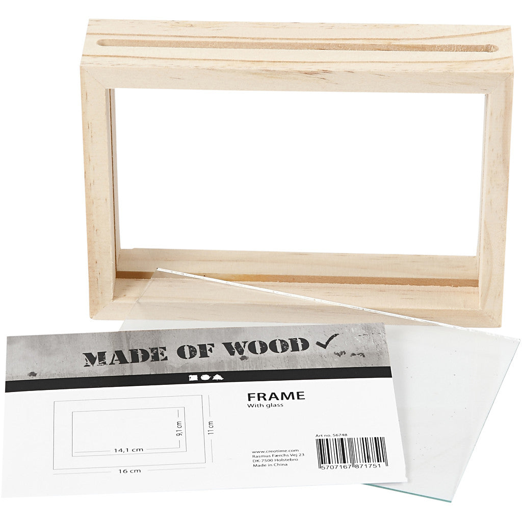 Cornice doppia, P: 4 cm, misura 16x11 cm, 1 pz [HOB-56748]