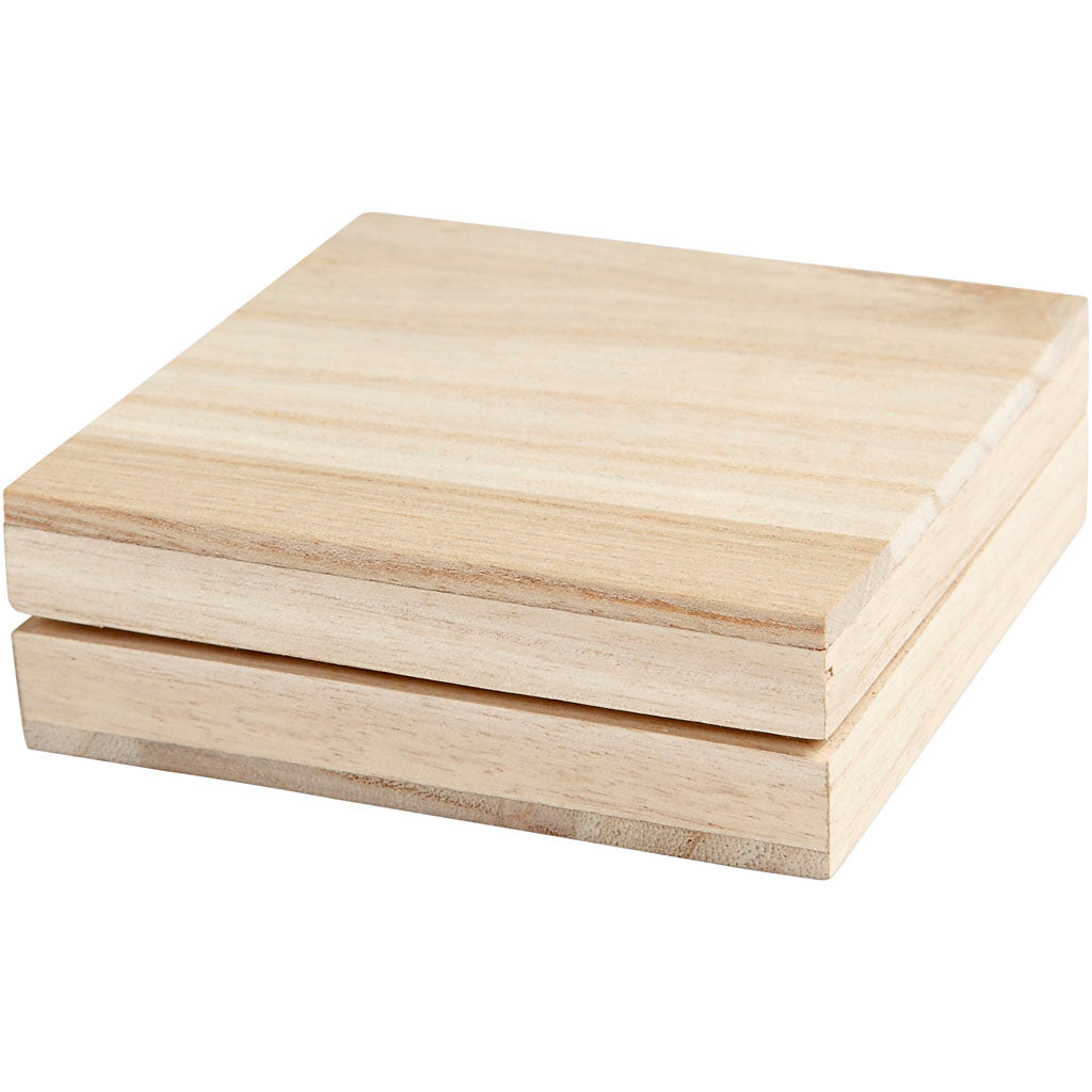 Box, H: 3 cm, size 10x10 cm, 1 pc [HOB567650]