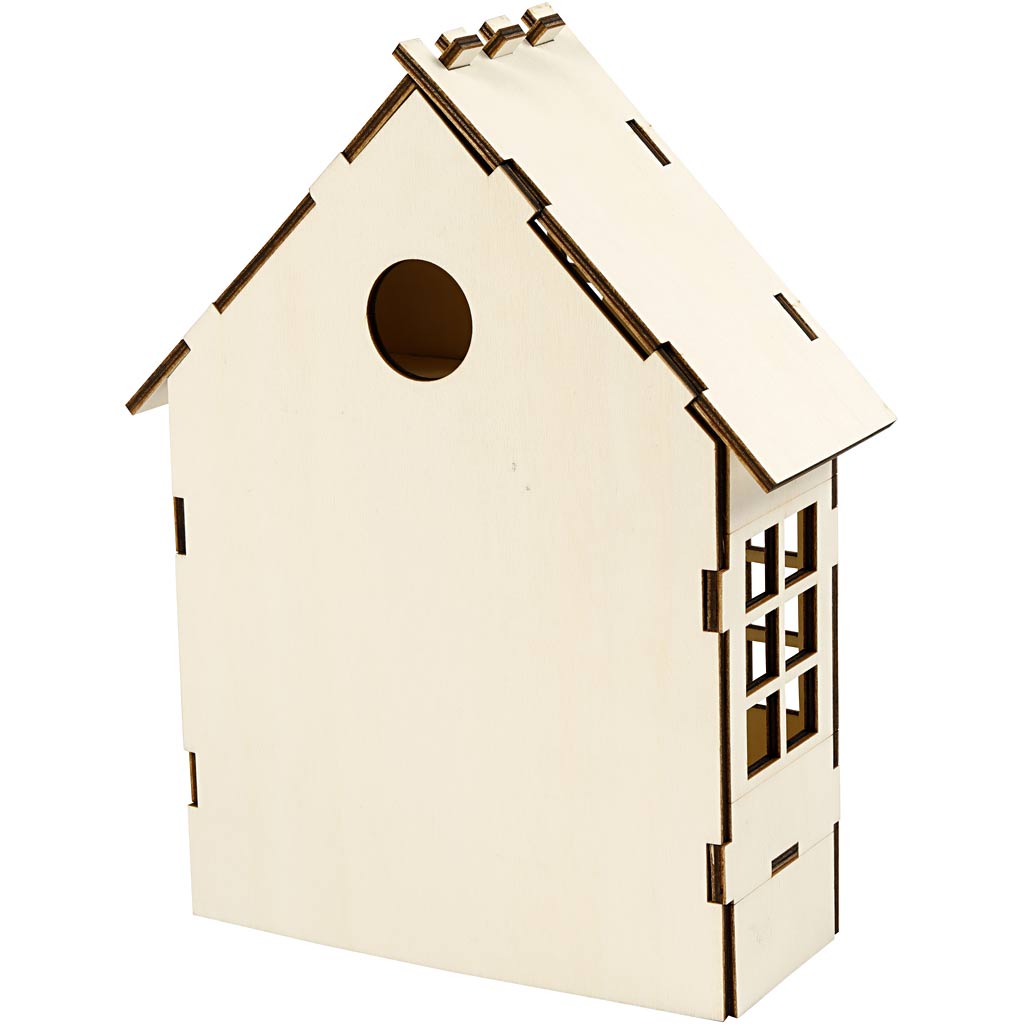 Casa da costruire, H: 24 cm, P: 6(12,5) cm, L: 19 cm, 1 pz [HOB-56879]