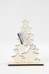 Albero di Natale, H: 19,6 cm, P: 4 cm, L: 14,7 cm, 1 pz [HOB-56924]