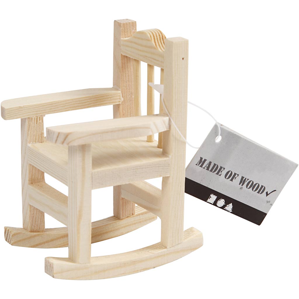 Rocking Chair, H: 8,8 cm, W: 5,5 cm, 1 pc [HOB56925]