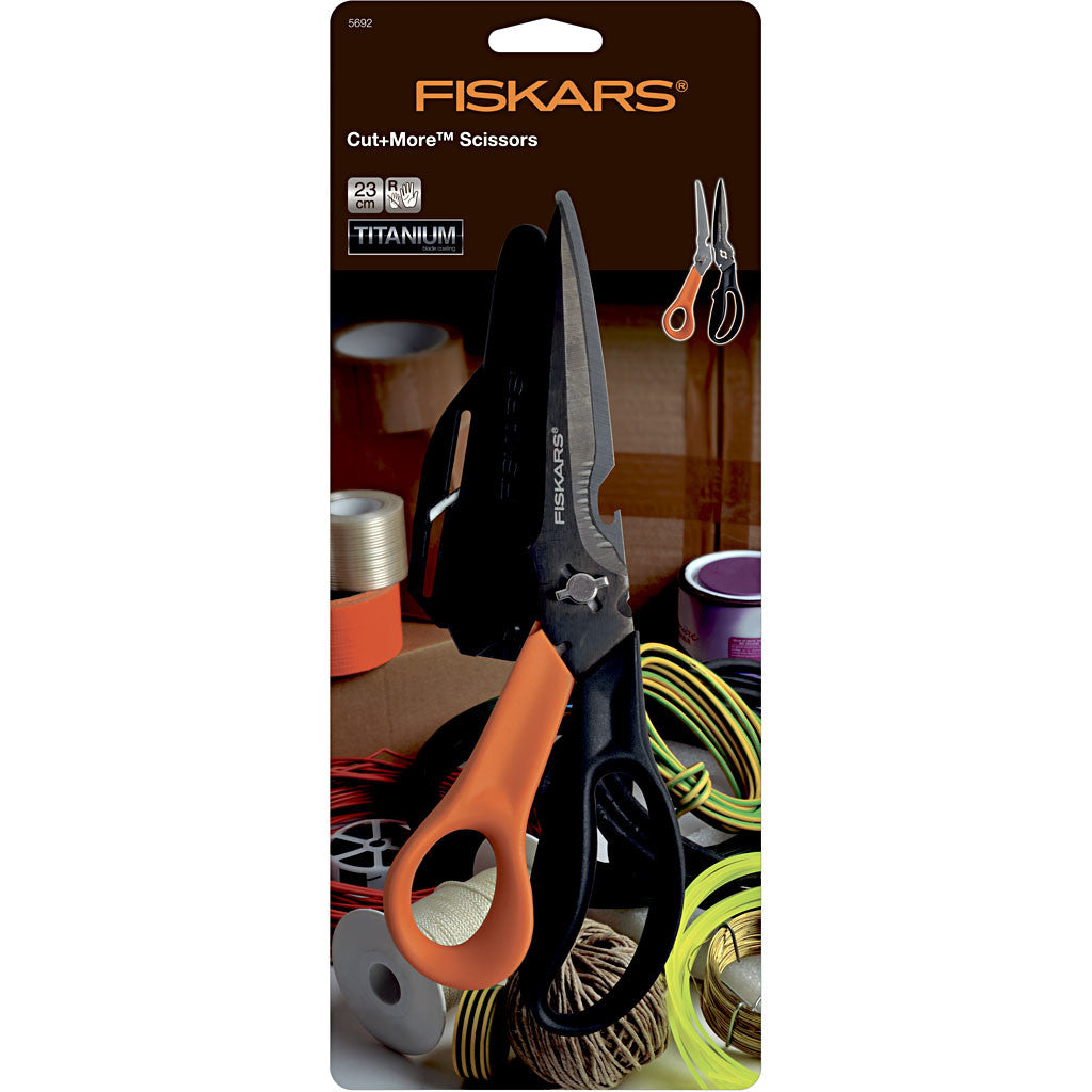Fiskars Forbici Multifunzione, L: 23 cm, 1 pz [HOB-5692]