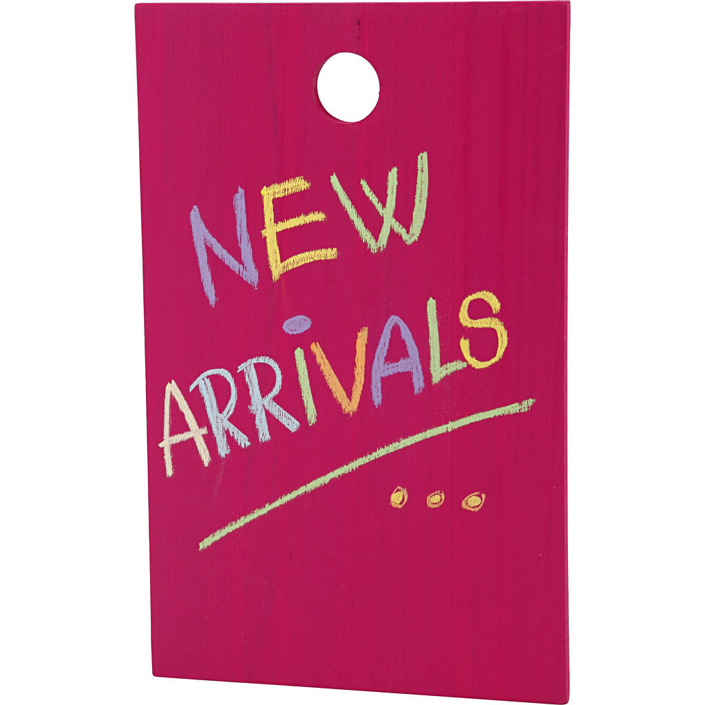 Lastra di legno, misura 35x22 cm, spess. 13 mm, 1 pz [HOB-57461]