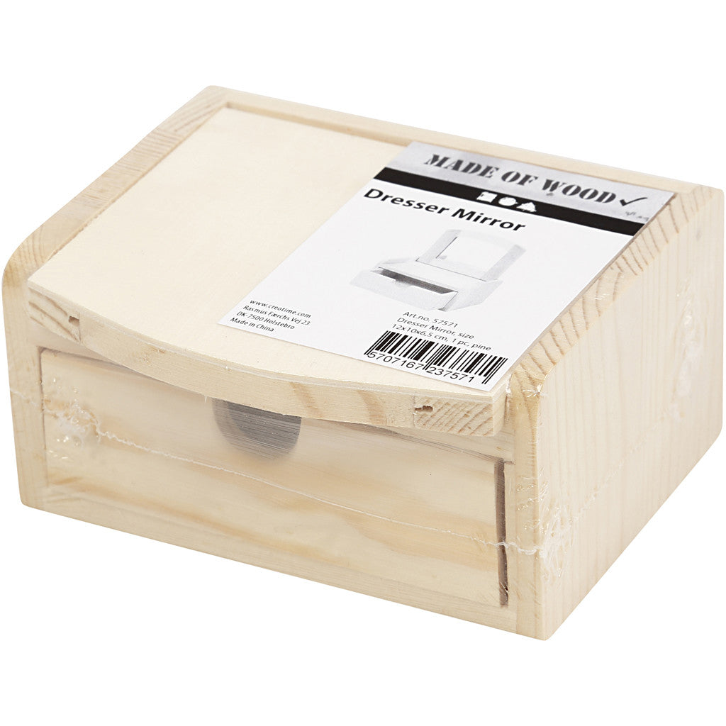 Mobile specchiera, misura 12x10x6,5 cm, 1 pz [HOB-57571]