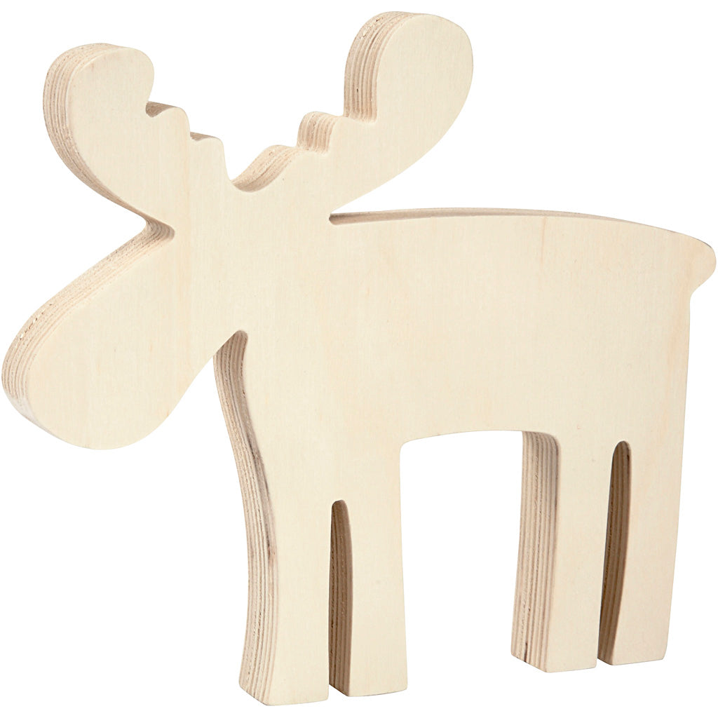 Moose, size 15x14 cm, thickness 16 mm