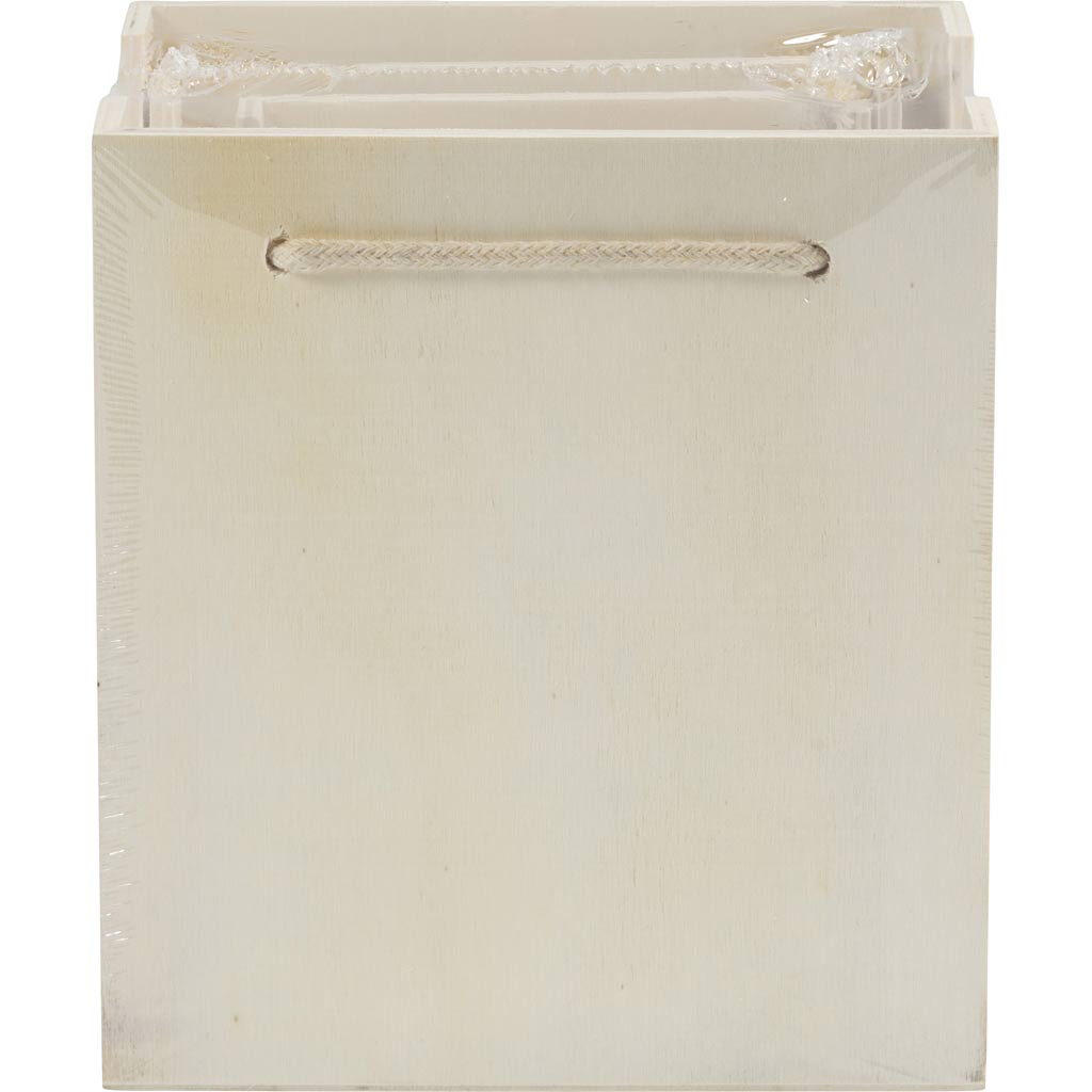 Busta con manico, H: 12+14+16 cm, P: 5+7+9 cm, L: 16+16,5+18 cm, 3 pz/ 1 set [HOB-577420]