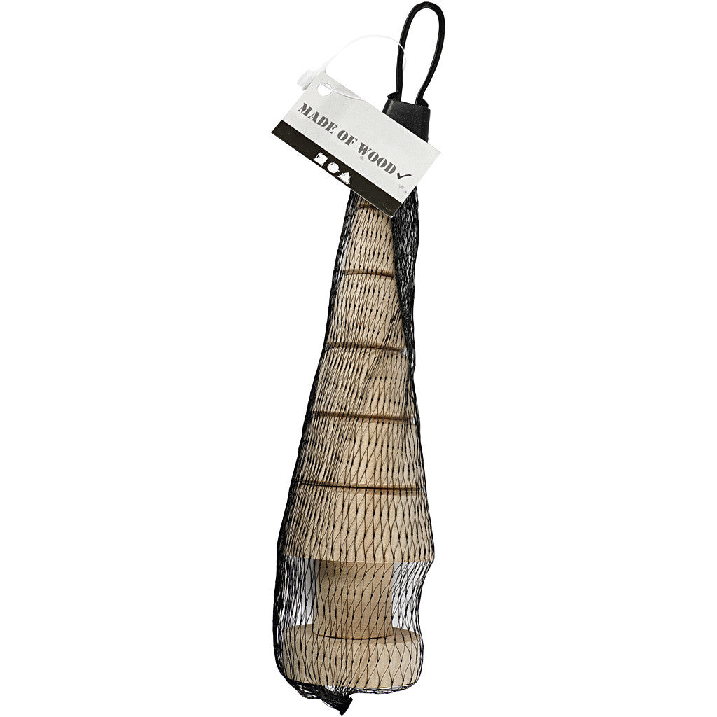 Alberi di Natale, H: 18 cm, diam 5 cm, 1 pz [HOB-57930]