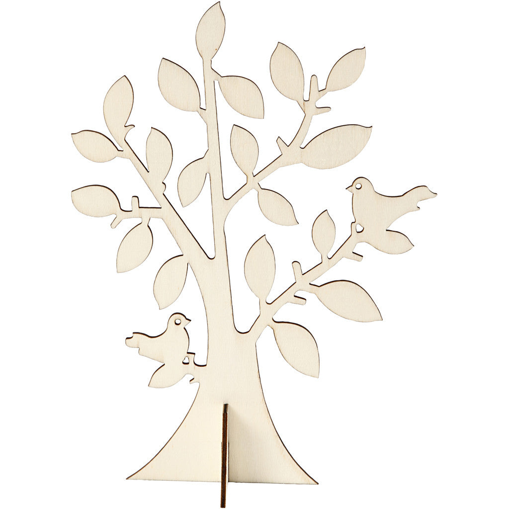 Albero, H: 24 cm, L: 18,4 cm, spess. 0,4 cm, 1 pz [HOB-57949]
