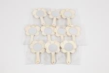 Specchi a mano, H: 13,9 cm, L: 9 cm, 20 pz/ 1 conf. [HOB-579500]