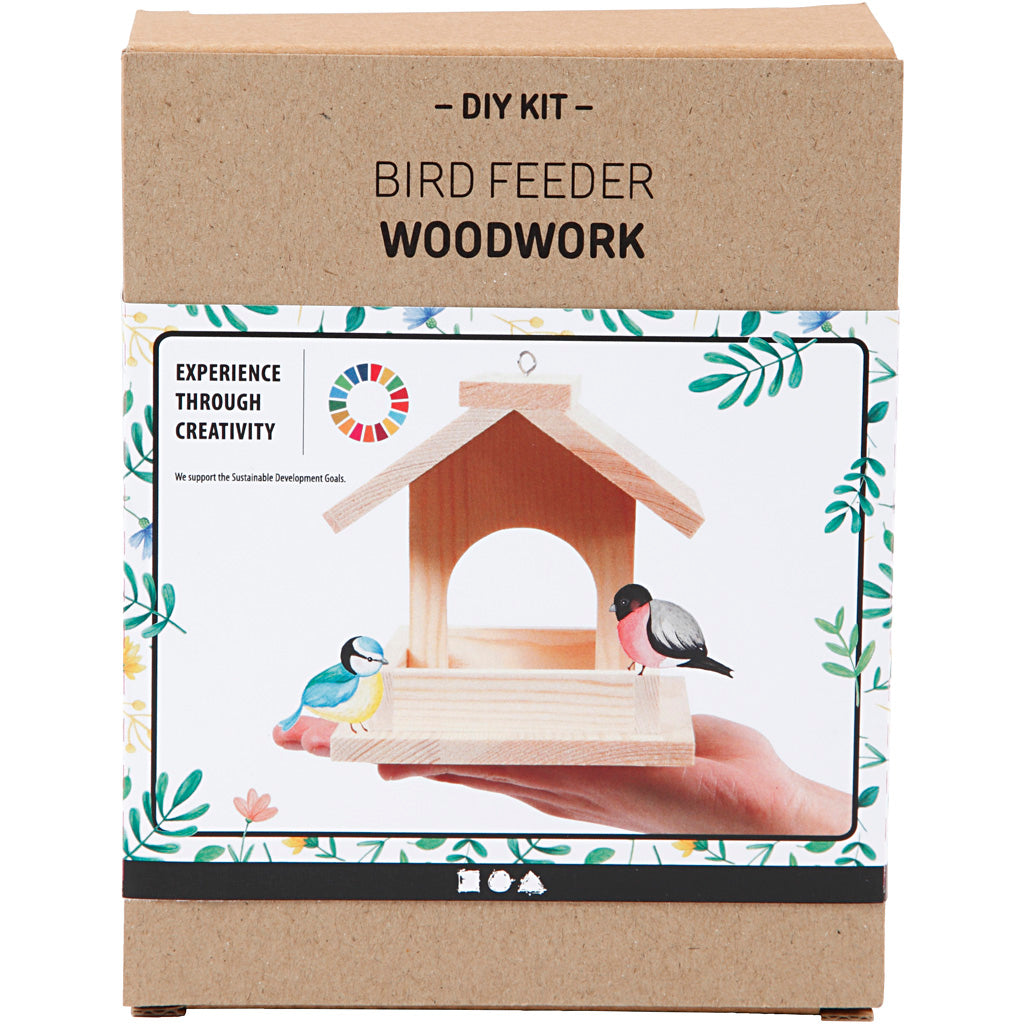 Mangime per uccelli, H: 12,5 cm, P: 14,5 cm, L: 11,5 cm, 1 pz [HOB-57968]