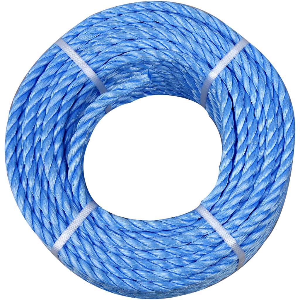 Polypropylene Rope, thickness 6 mm, 20 m/ 1 roll
