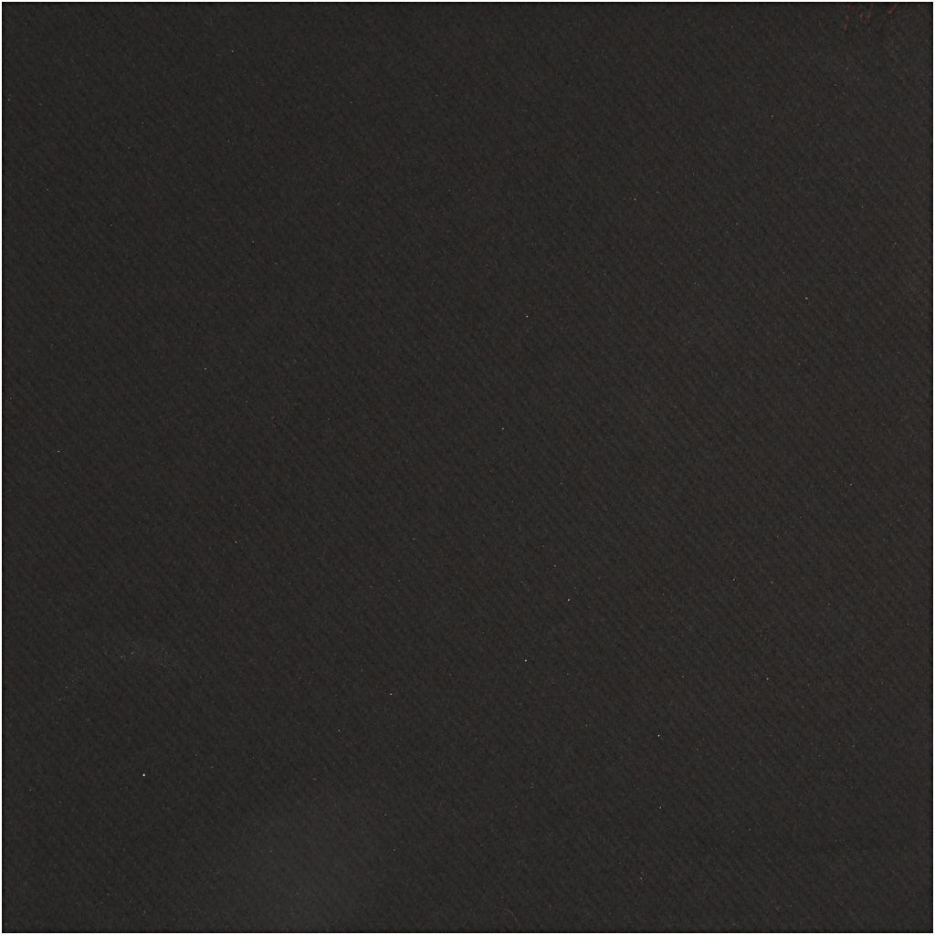 Tovaglioli, misura 40x40 cm, 60 g, nero, 20 pz/ 1 conf. [HOB-598002]