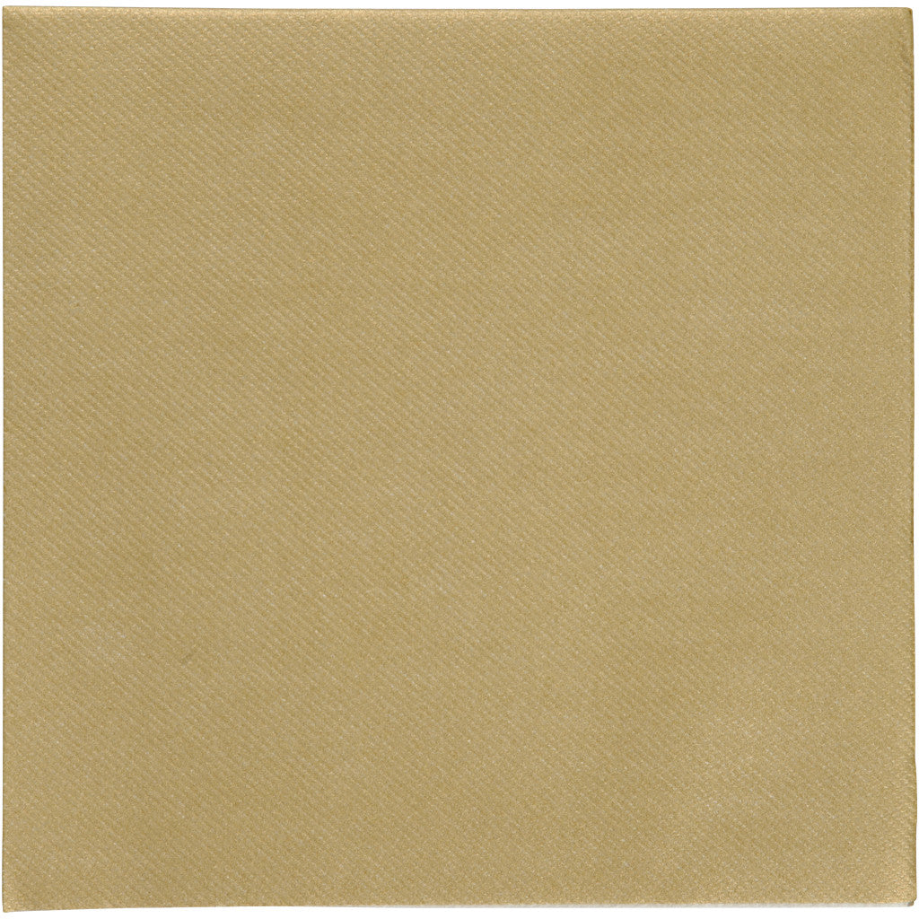 Tovaglioli, misura 40x40 cm, 60 g, oro, 20 pz/ 1 conf. [HOB-598019]