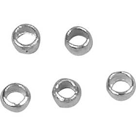 Perline a conchiglia, diam 2 mm, argento, 1000 pz/ 1 conf. [HOB-60104]