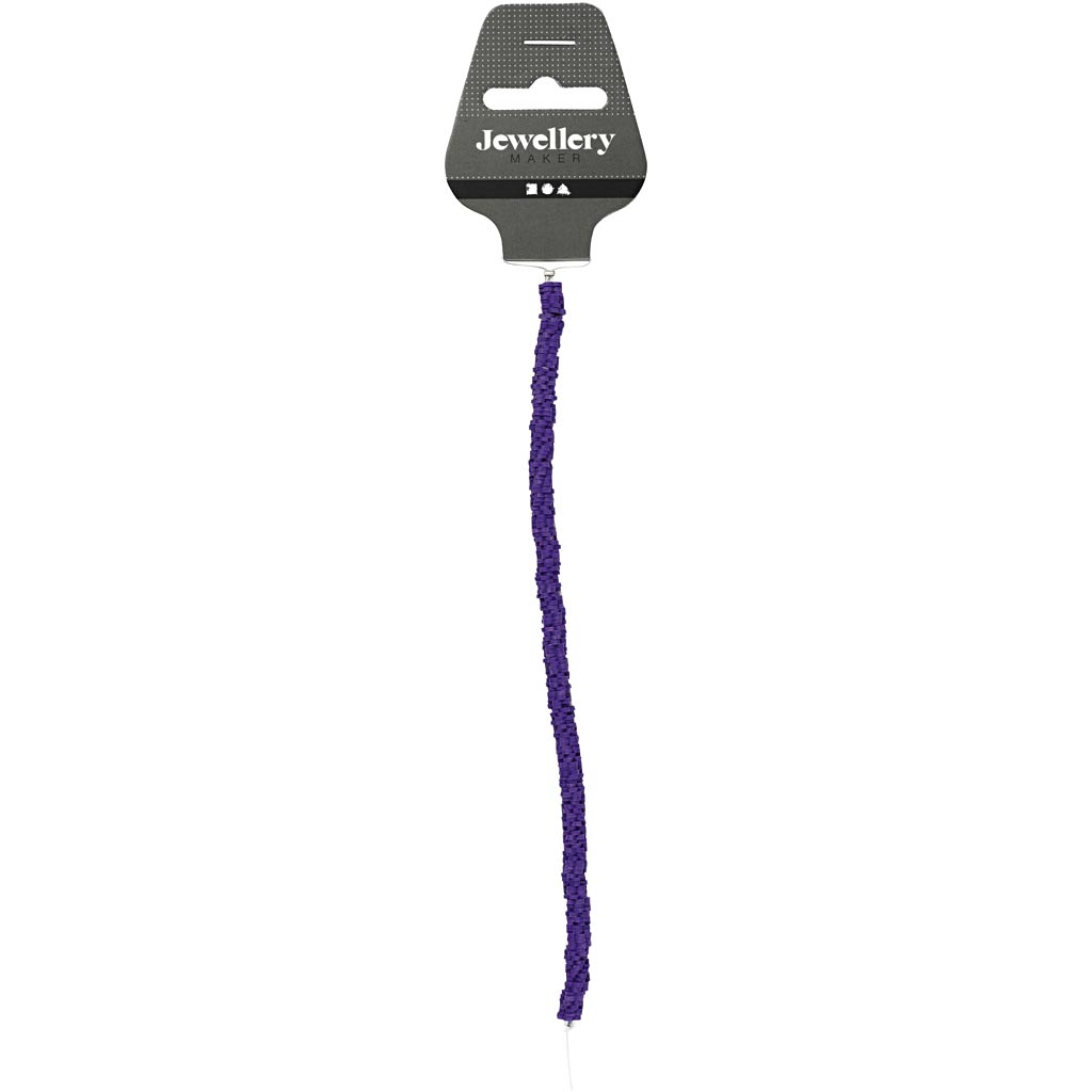 Perle in Argilla, diam 5-6 mm, misura buco 2 mm, viola, 145 pz/ 1 conf. [HOB-61009]