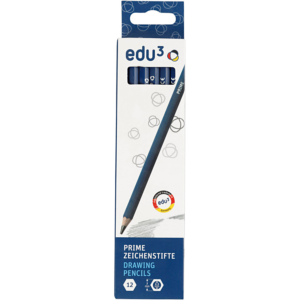 Matita da Disegno edu, 2H, 12 pz/ 1 conf. [HOB-620173]