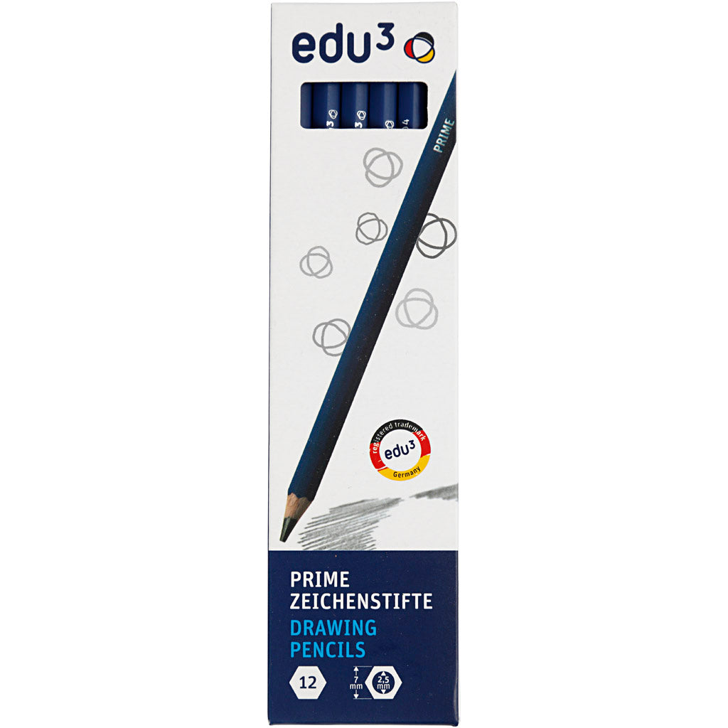Matita da Disegno edu, 4B, 12 pz/ 1 conf. [HOB-620174]