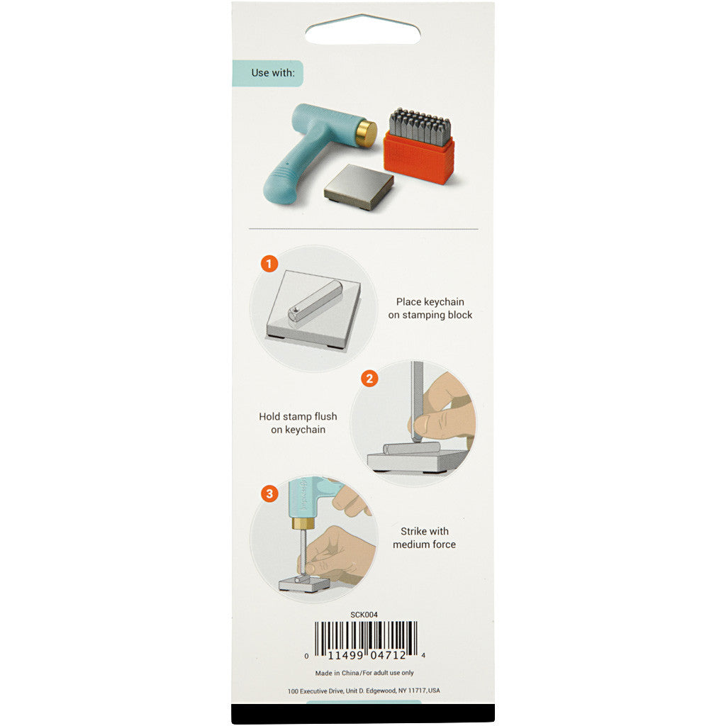 Kit Portachiavi, misura 40x5 mm, 6 pz/ 1 conf. [HOB-67544]