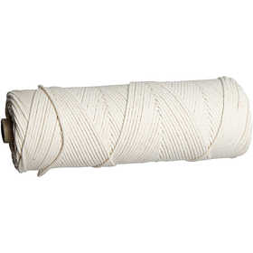 Stoppino per candele di cera d'api, Per l'utilizzo con candele realizzate con piastre di cera d'api, dim. 3, spess. 2-3 mm, 100 g, 80 m/ 1 rot. [HOB-73382]