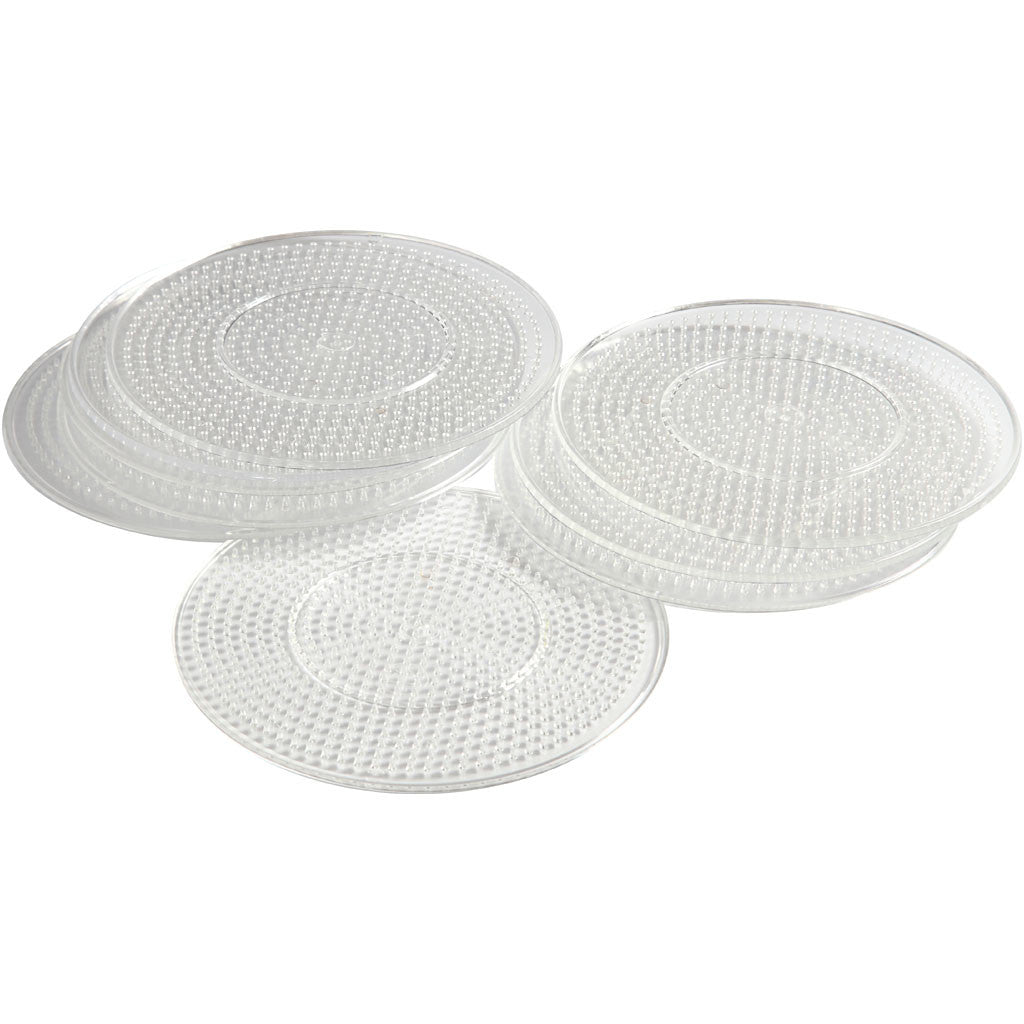 Pannello a pioli, diam 15 cm, medium, trasparente, 10 pz/ 1 conf. [HOB-753021]