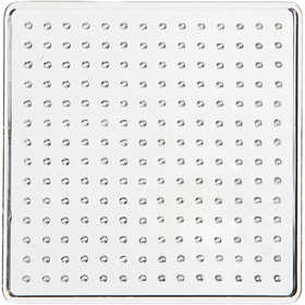 Pannello a pioli, misura 7x7 cm, medium, trasparente, 1 pz [HOB-753040]